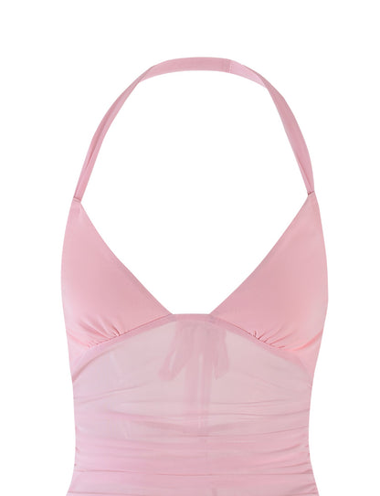 CARMELA DRESS - PINK : BABY PINK