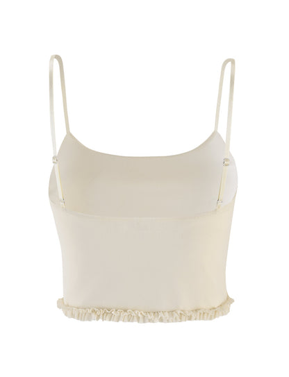 MAISIE TOP - YELLOW : PALE YELLOW