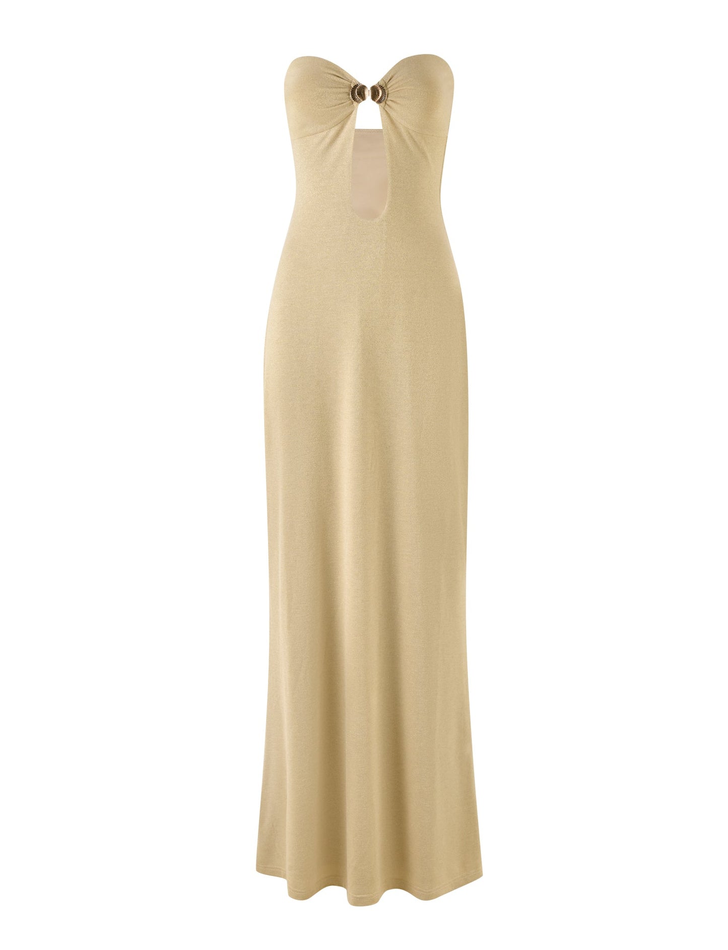 CECILY MAXI DRESS - GOLD