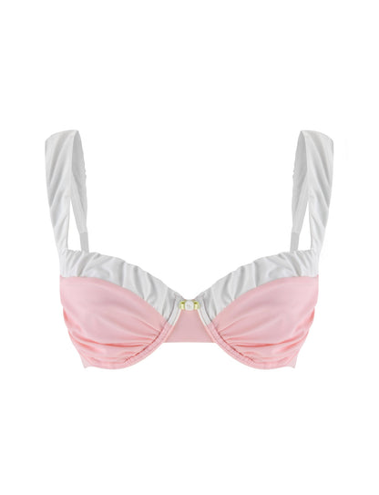 AMARAN BIKINI TOP - PINK : PASTEL PINK