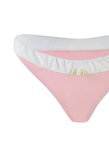 AMARAN BIKINI BOTTOM - PINK : PASTEL PINK