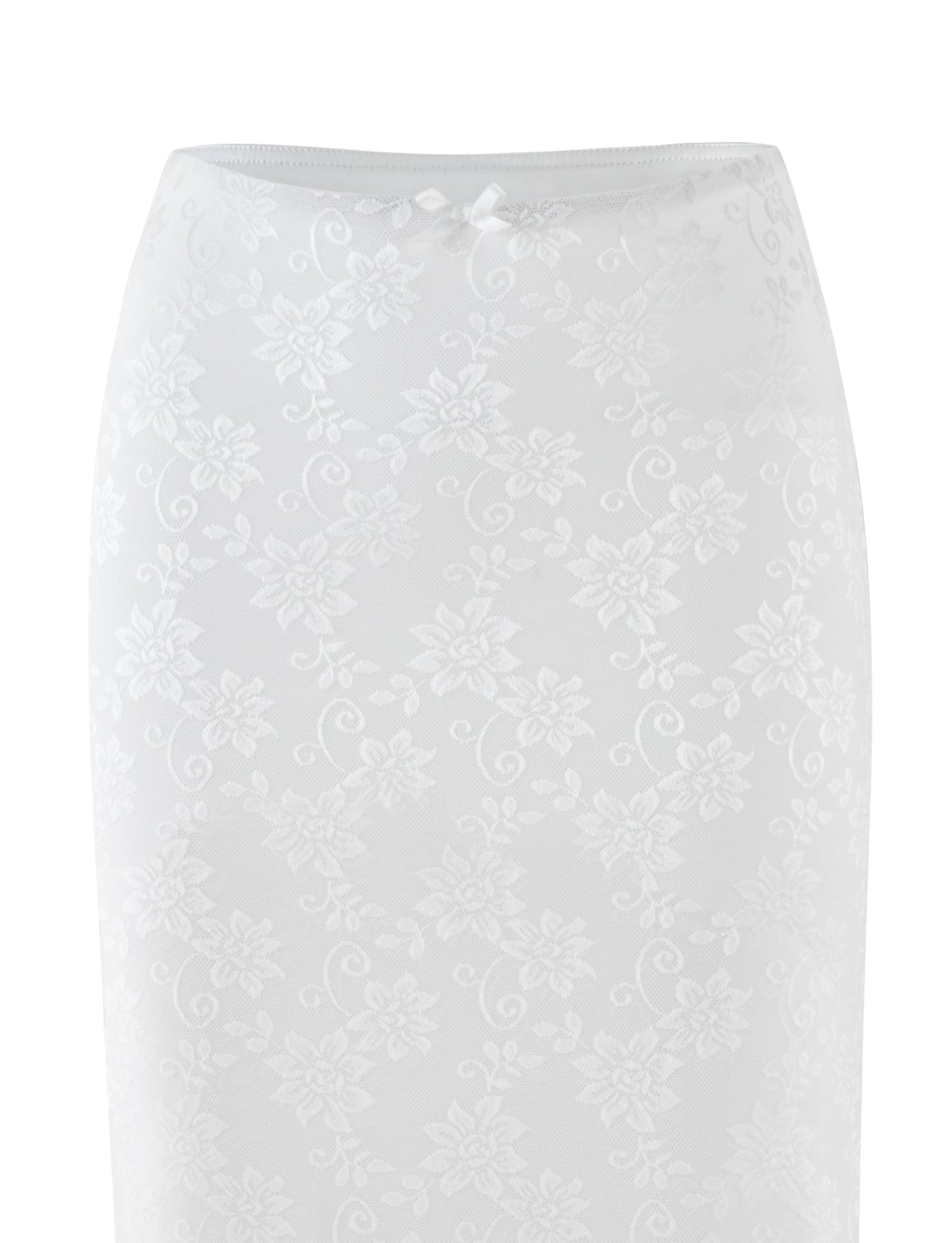 CHARLEIGH SKIRT - WHITE : LACE