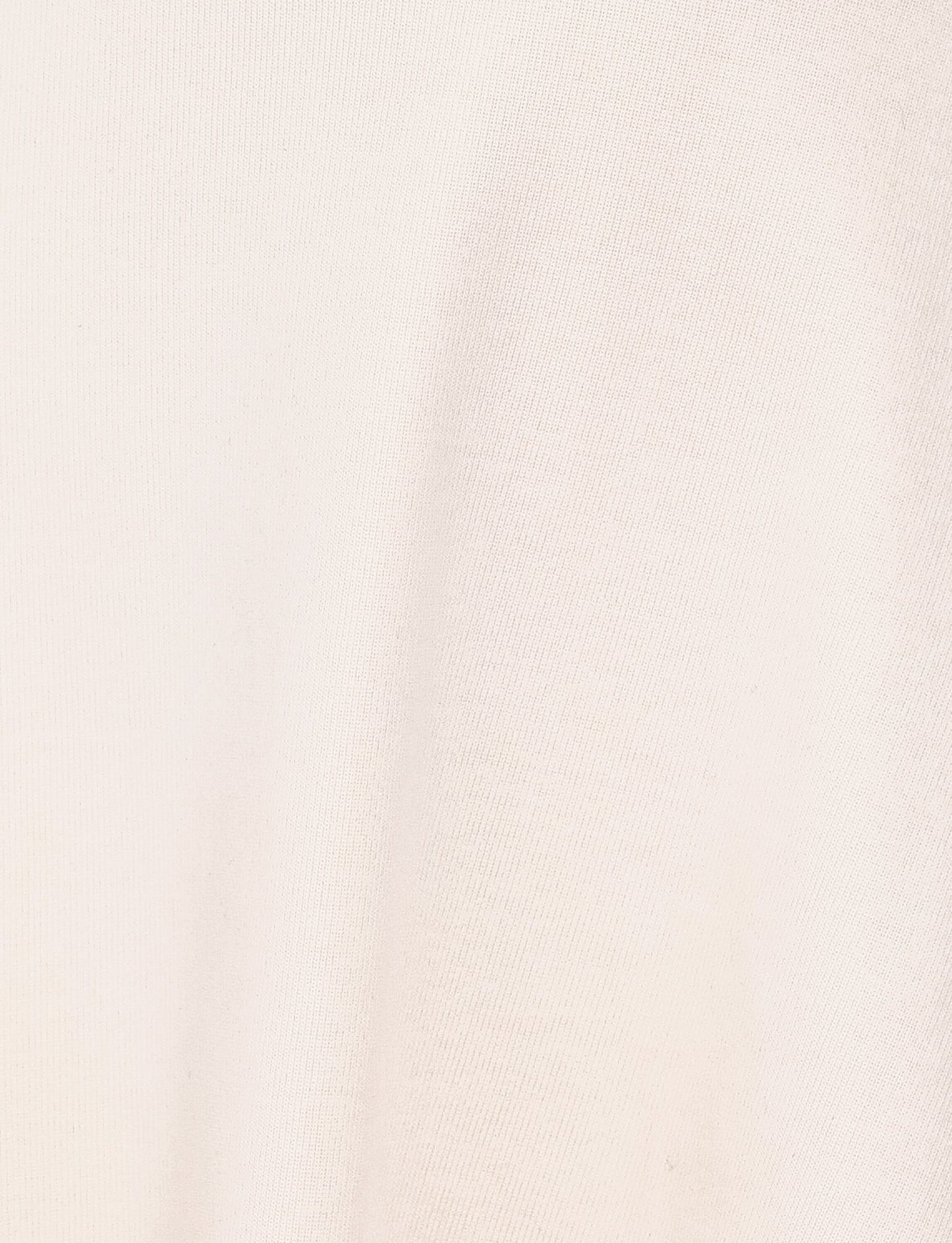 HARRIETT RIB MINI DRESS - CREAM