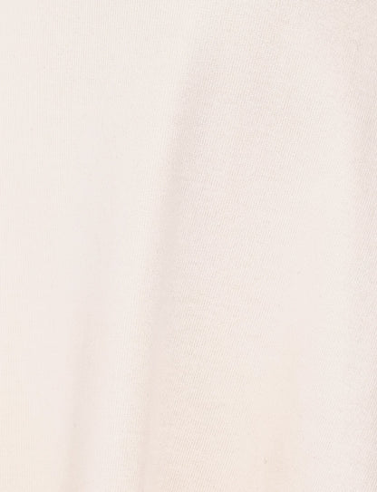 HARRIETT RIB MINI DRESS - CREAM