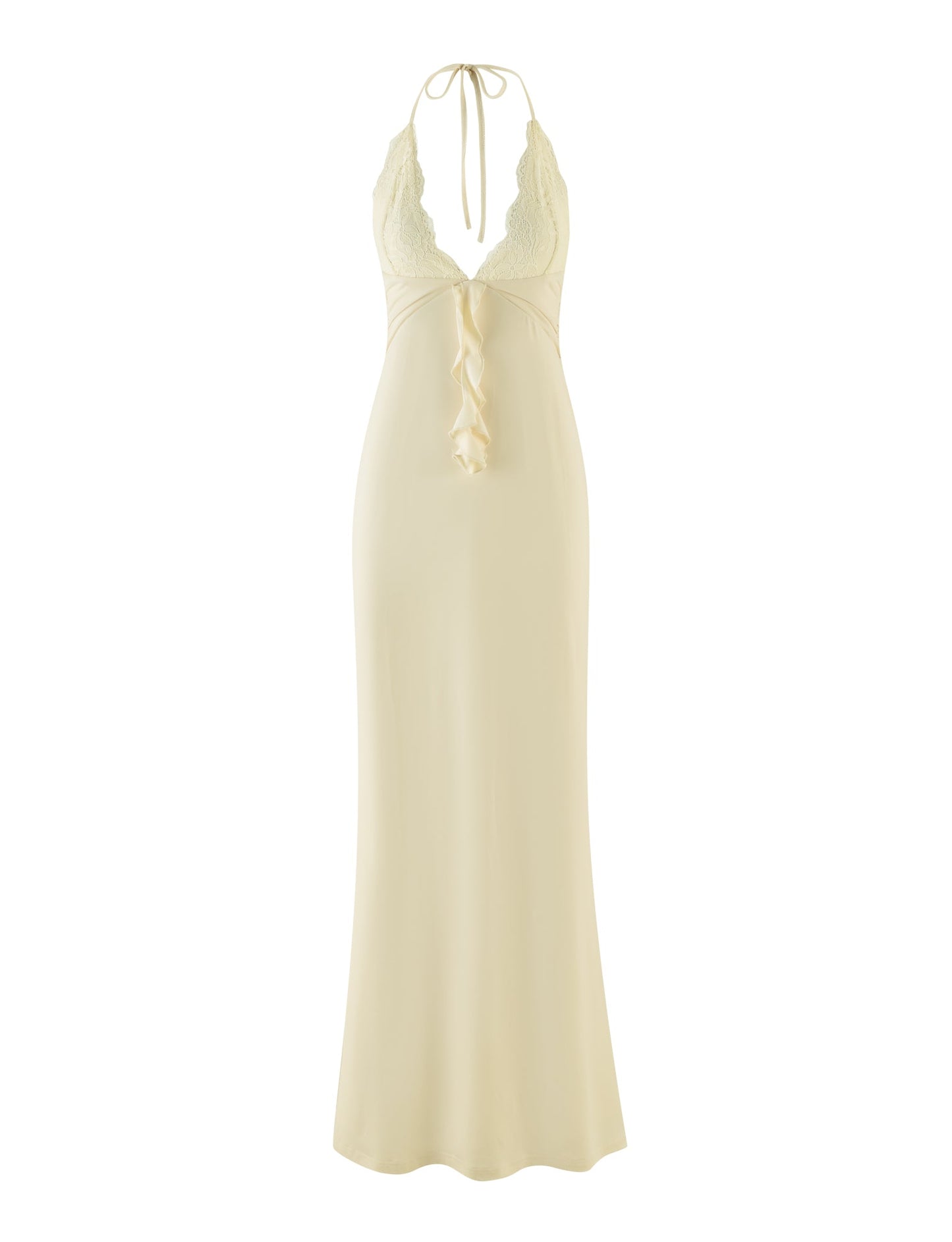 DEENA MAXI DRESS - YELLOW : LEMON