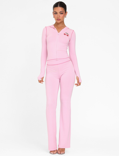 BLAYZE HOODIE - PINK : SOFT PINK