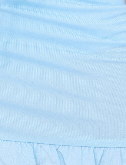 MELLIE HALTER TOP - BLUE : BABY BLUE