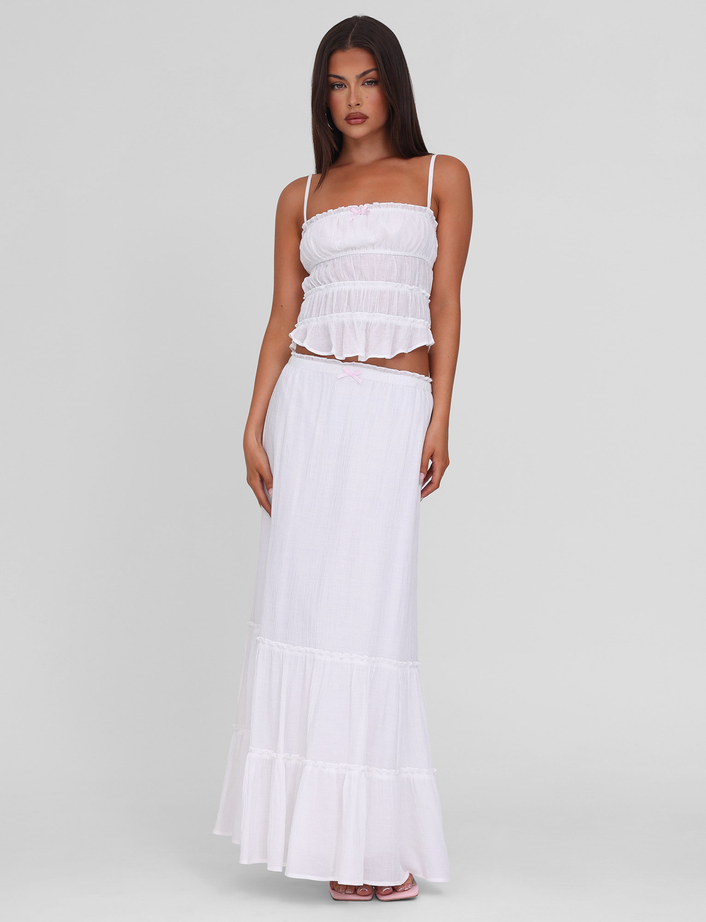 ASHLYNN TOP - WHITE