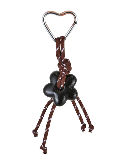 MIRIAM KEYCHAIN - CHOCOLATE