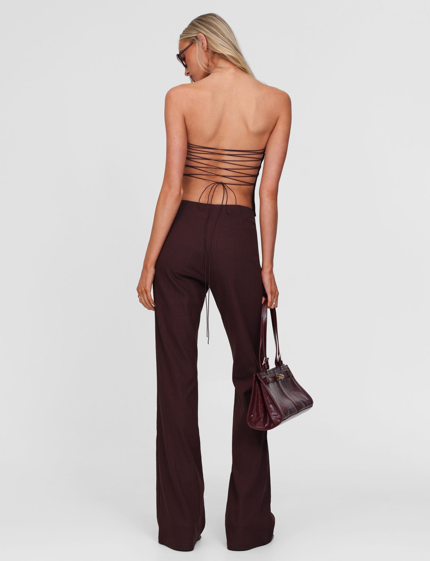 GWENDOLINE PANT - CHOCOLATE
