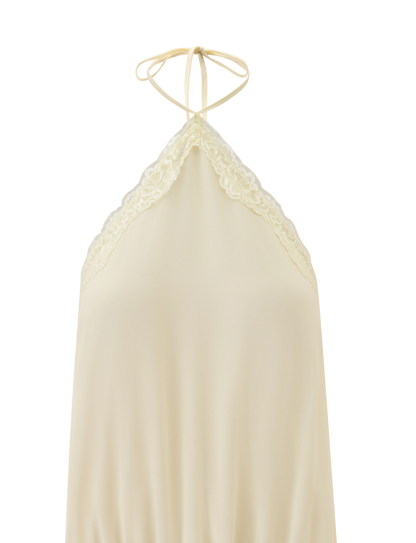 TESSIE MINI DRESS - CREAM