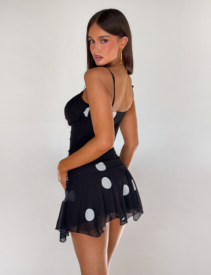 AYDIN MINI SKIRT - BLACK