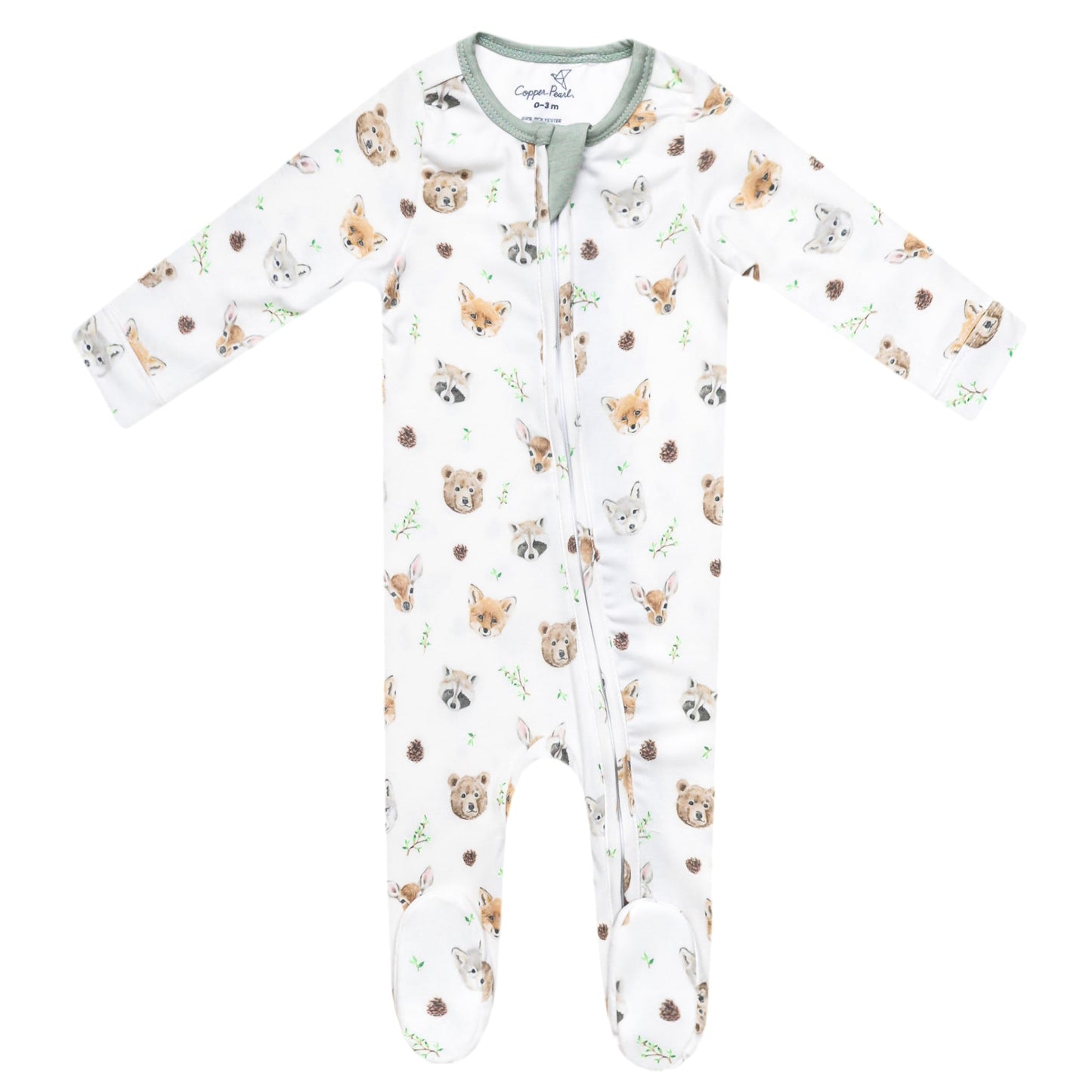Zip-Up Footie Pajama - Wilder