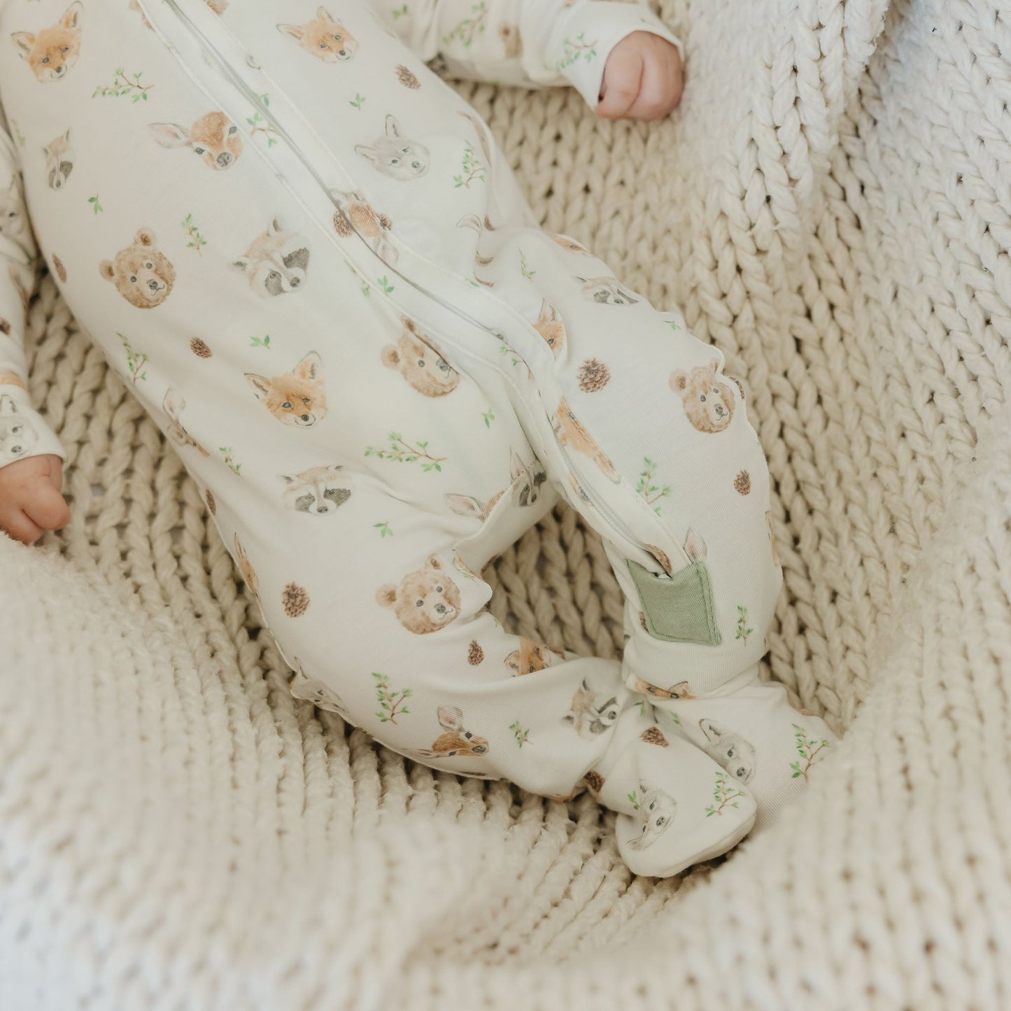 Zip-Up Footie Pajama - Wilder