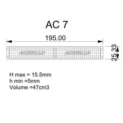 Acavallo gel chain guard AC 750 A Acavallo