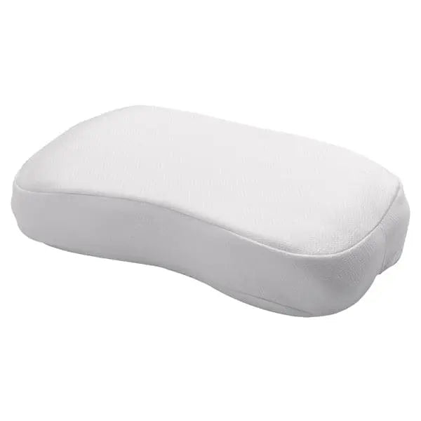 Frontal perspective of the ContourSide Pillow featuring the cover.