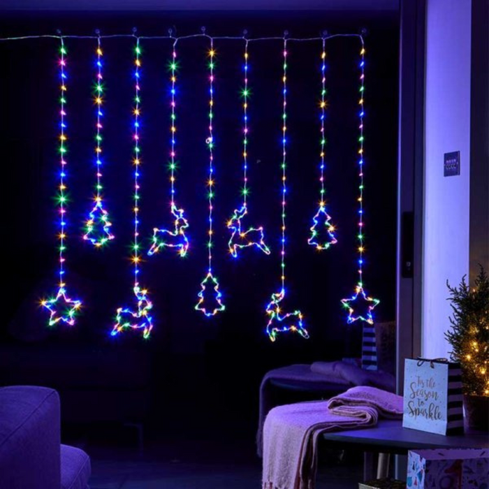 Festive Curtain Light Multicolour