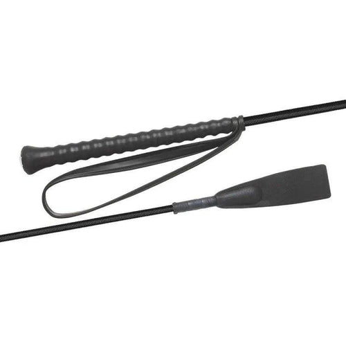 Fleck whip, woven nylon cover, rubber handle, wrist loop 02700 Fleck
