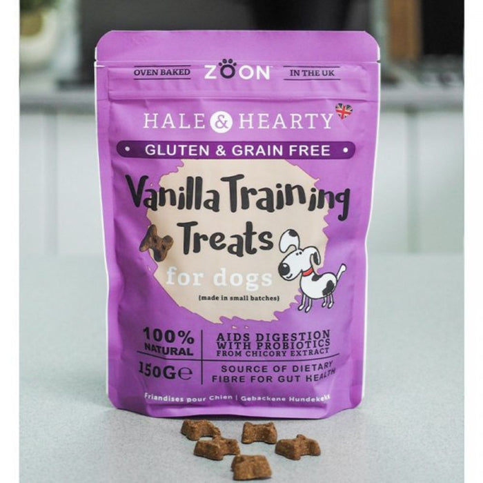 Hale & Hearty Vanilla Grain Free Training Treats 150g