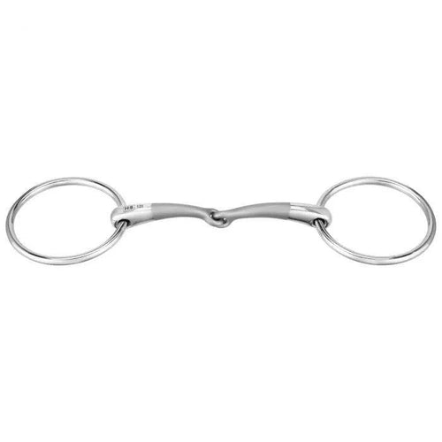 Sprenger SATINOX loose ring snaffle 12 mm single jointed - Stainless steel 40461 Herm. Sprenger