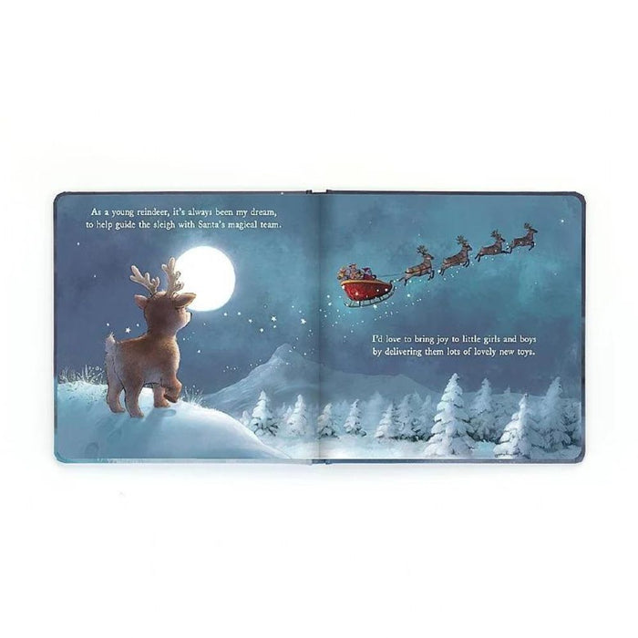 Jellycat Mitzi Reindeer's Dream Book