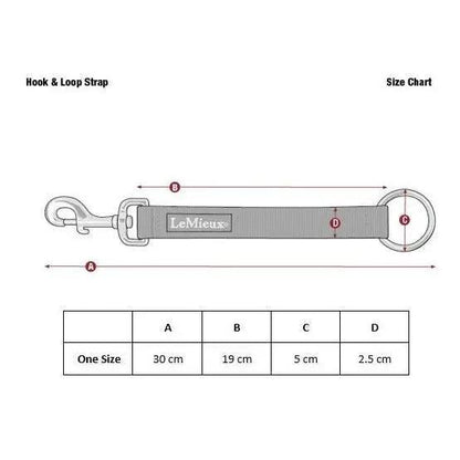 LeMieux hook and loop strap Lemieux