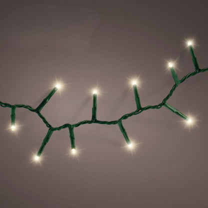 Lumineo Plug In Christmas Lights (Mains Powered) – Warm White LED String Lights