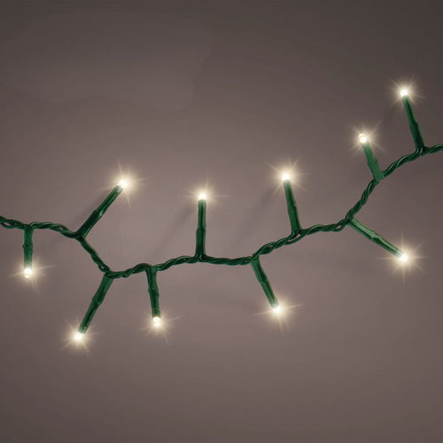 Lumineo Plug In Christmas Lights (Mains Powered) – Warm White LED String Lights