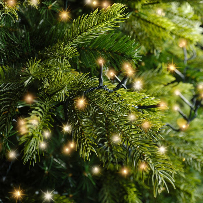 Lumineo Plug In Christmas Lights (Mains Powered) – Warm White/Classic Warm LED String Lights