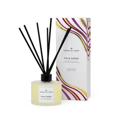 Made By Zen Fig And Cassis Reed Diffuser 200ml