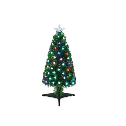 Premier 80cm Star Fibre Optic Christmas Tree