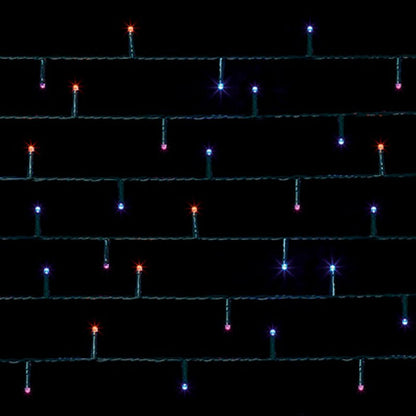 Premier Battery Operated Christmas Lights - Rainbow LED String Lights