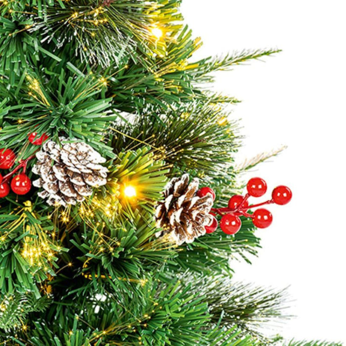 Premier New Jersey Fibre Optic Christmas Tree  (4 sizes)