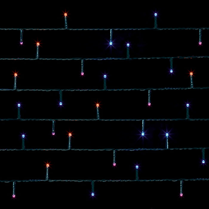 Premier Plug In Christmas Lights (Mains Powered) – Rainbow LED String Lights