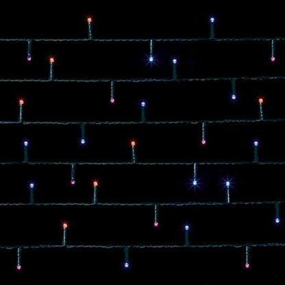 Premier Plug In Christmas Lights (Mains Powered) – Rainbow LED String Lights