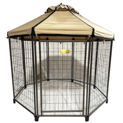 Replacement Canopy Cover for Advantek 8 Foot Portable Pet Dog Gazebo Kennel Playpen – RipLock 350