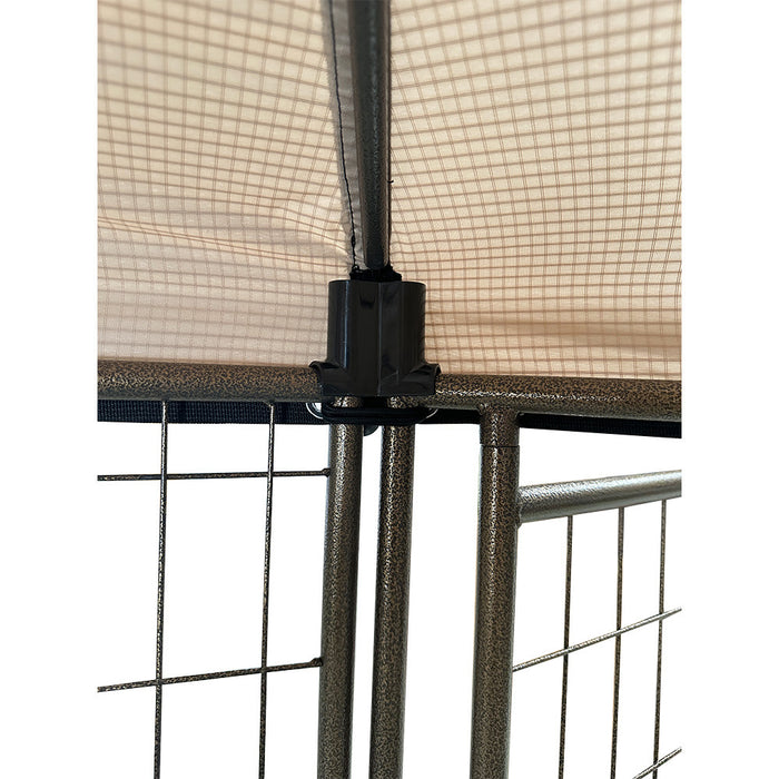 Replacement Canopy Cover for Advantek 8 Foot Portable Pet Dog Gazebo Kennel Playpen – RipLock 350