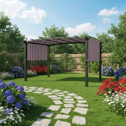 Replacement Canopy for 2010 Kmart Curved Top GF-10S064B 11' x 9'  Pergola - 350