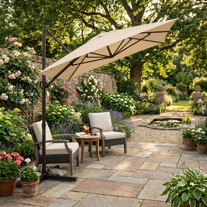 Replacement Canopy for Abba Patio 7’ x 9’ Patio Umbrella – RipLock 350