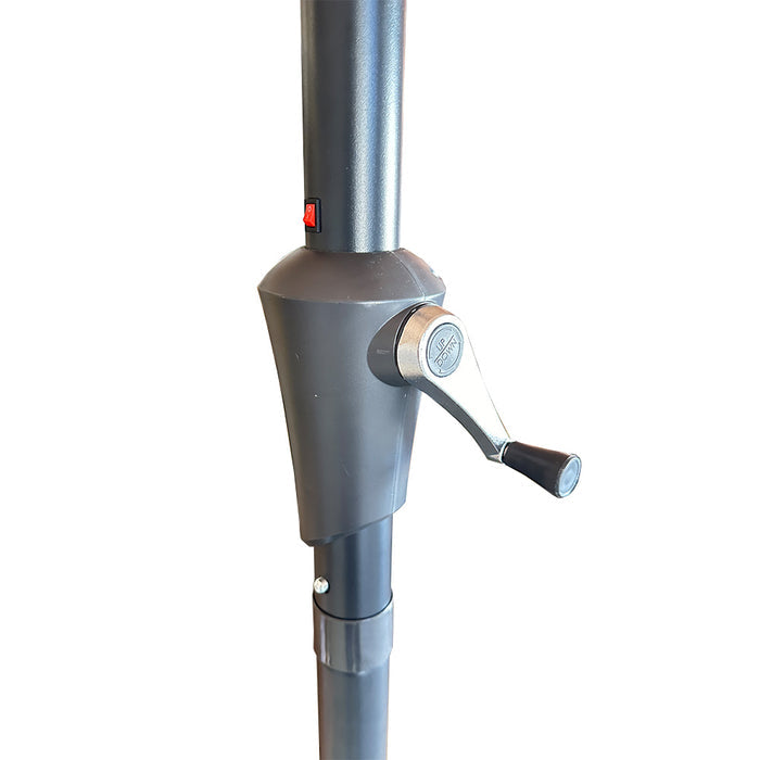 Replacement Canopy for Ainfox Hopkinton 15' Double Sided Patio LED Umbrella - RipLock 350