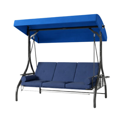 Replacement Canopy for Aoxun 3 Person Swing - Blue, RipLock 350