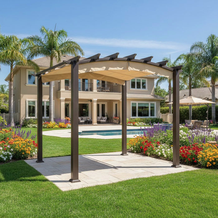 Replacement Canopy for Arched GFM00469A Pergola