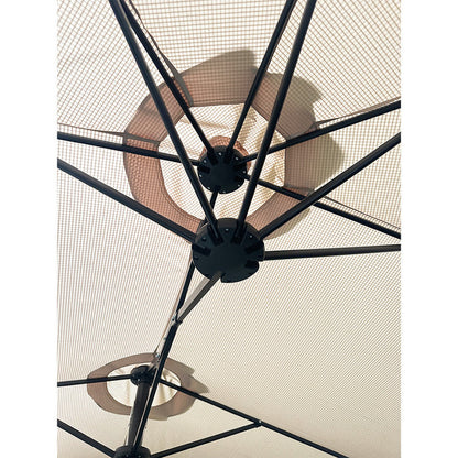 Replacement Canopy for BigRoof 15' Double Sided Patio Umbrella - RipLock 350