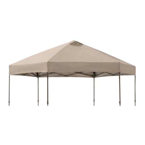 Replacement Canopy for Crown Shades 14' x 14' Pop Up Gazebo - Beige, RipLock 350