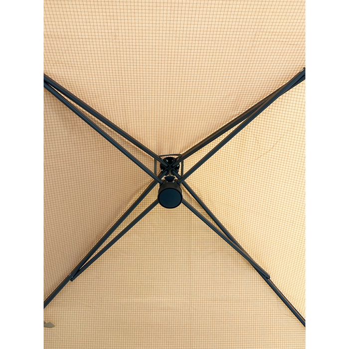 Replacement Canopy for Crown Shades Base 10' x 10', Canopy Top 8' X 8' Slant Leg-RipLock 350