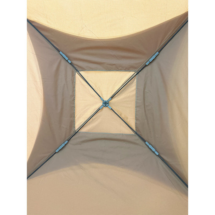 Replacement Canopy for E-Z Up Dome, Base 10' X 10', Canopy Top 8' X 8' Slant Leg - RipLock 350