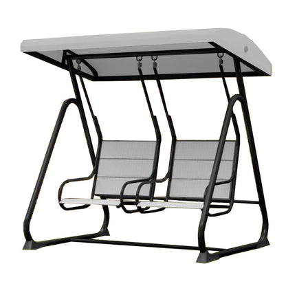 Replacement Canopy for East Oak 2 Person Swing - RipLock 350 - Slate Gray