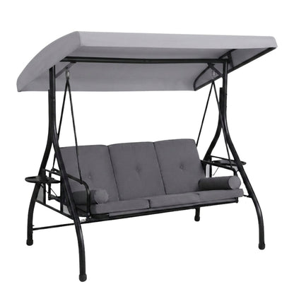 Replacement Canopy for Grepatio 3 Person Swing - Slate Gray, RipLock 350
