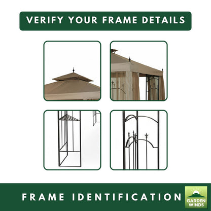 Replacement Canopy for Hampton Bay Arrow 61821 10' x 10' Gazebo
