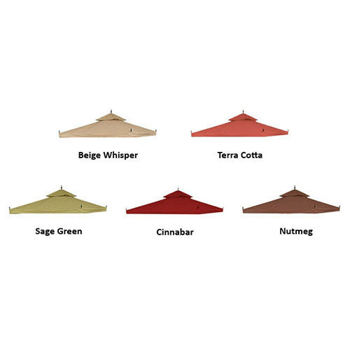 Replacement Canopy for Hampton Bay Arrow 61821 10' x 10' Gazebo